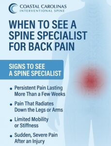 spine specialist in North Myrtle Beach SC | Coastal Carolinas Interventional Spine spine specialist in North Myrtle Beach SC