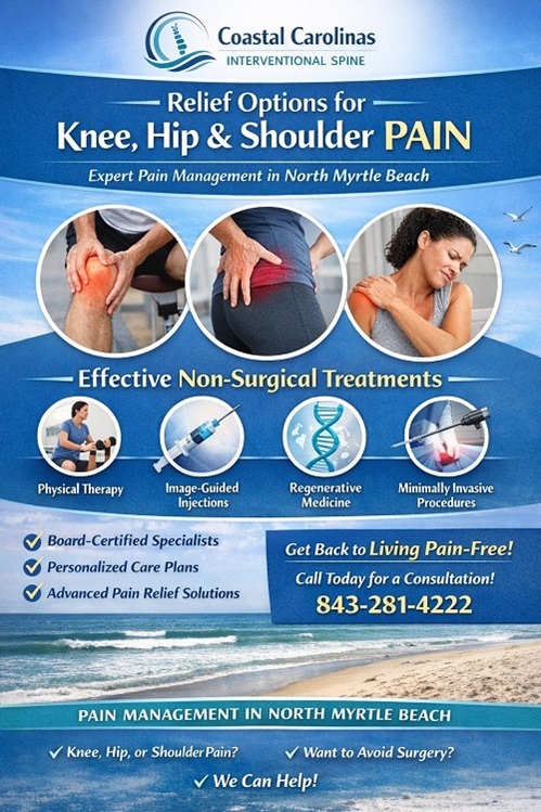 Expert pain management in North Myrtle Beach SC