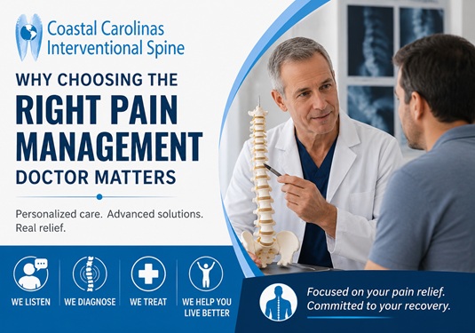 Pain management doctor in North Myrtle Beach SC