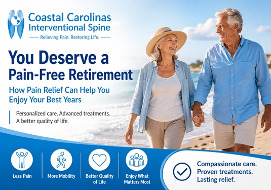 Pain relief in North Myrtle Beach SC