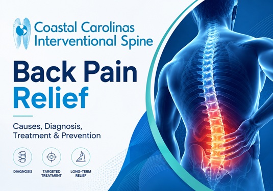 back pain relief in North Myrtle Beach SC | Coastal Carolinas Interventional Spine back pain relief in North Myrtle Beach SC