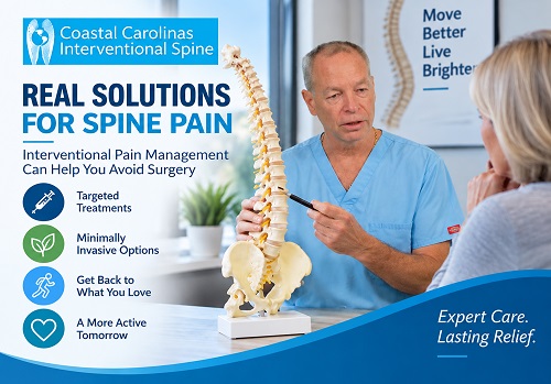 Solutions for spine pain | Coastal Carolinas Interventional Spine Solutions for spine pain